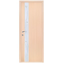 Дверь МДФ Квадра Z8s-P1 2000*800 бук розовый