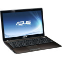 Ноутбук Asus K53E, 15.6", Intel B950 2.1 GHz, 4 GB (2x2) DDR3, HDD 500 GB 5400 rpm, Intel HD Graphics, HDMI, DVD-RW, GigaBit LAN, WiFi 802.11n, Bluetooth, 3USB, Card Reader, 0.3MP Webcam, DOS, 6-cell 5