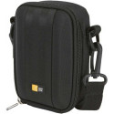 Digital photo bag CaseLogic QPB202K Black, Interior Dim: 12,8x3,5x8,5 cm Protect your camera with the tough exterior and the cozy plush interior of the Compact Camera Case. Inspired by seat belt strap texture, the elegant linear accents form a distinctive