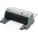 Printer Epson LQ-690, A4, 24 pin,529cps, Print Speed Enhancer, USB1.1 Картридж с красящей лентой   : C13S015610BA     *  Самый быстрый в классе планшетных принтеров:     *    Максимальная скорость печати - 529 cps при 12 cpi в режиме HSDraft     * Режим у