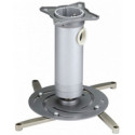 Ceiling Mount Reflecta "Superia" Universal Silver, 220mm, max.load 13.75kg 360° Rotation and 15° tiltable. Universal projector plate, tool kit and screws are included. For all types of Data Video Projectors. Steel construction with Electrostatic Powder Co