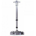Ceiling Mount Reflecta "Supra" Universal  Silver, 380mm, max.load 25kg Stable and solid construction. Projector tiltable at each side 10° and front side 30°. Universal projector plate, tool kit and screws  for changing the height are included. For all typ