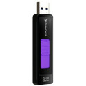 32 GB USB Flash Drive Transcend JetFlash 760, Black/Violet, Capless, Hi-Speed , Retail, USB3.0/2.0