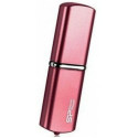 4 GB Silicon Power LuxMini 720 USB Flash Drive, Peach, Retail, USB2.0