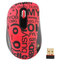 A4Tech G7 Chat Room Wireless Mouse, 2.4 GHz, Nano reciver, Red, Optical 1000 Dpi, 2xClick