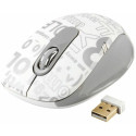 A4Tech G7 Chat Room Wireless Mouse, 2.4 GHz, Nano reciver, Silver, Optical 1000 Dpi, 2xClick
