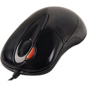 Mouse A4Tech, Optical  800 Dpi, PS/2, Black, "double-click" button