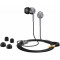 Earphones Sennheiser CX 200 Street II Black, 20—20000Hz, 16ohm, SPL:110dB, dinamic, cable 1.2m Вес 5г. Инновационный дизайн корпуса для легкой регулировки и комфортной посадки в ушном канале (ушные вкладки различных размеров включены в поставку); Мощный b
