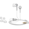 Earphones Sennheiser CX 200 Street II White, 20—20000Hz, 16ohm, SPL:110dB, dinamic, cable 1.2m Вес 5г. Инновационный дизайн корпуса для легкой регулировки и комфортной посадки в ушном канале (ушные вкладки различных размеров включены в поставку); Мощный b