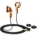 Earphones Sennheiser MX 365 Orange, 20—20000Hz, 32ohm, SPL:110dB, dinamic, intraaural Высококачественные динамические излучатели обеспечивают мощный звук, насыщенный НЧ. Комфорты при ношении. Симметричный кабель.