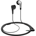 Earphones Sennheiser MX 371 Silver, 18—20000Hz, 16ohm, SPL:118dB, cable 1.2m Вес 12гр. Вставные.