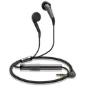 Earphones Sennheiser MX 880 Black, 18—22000Hz, 16ohm, SPL:120dB, cable 1.2m Вес 13гр. Вставные наушники класса Premium.