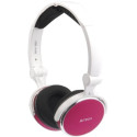 Headphones A4Tech "A4-L-600-5" Foldable design Red, Microphone, Volume control, cable 2m