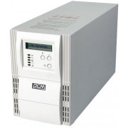 UPS PowerCom VGD-1500A On-Line, LCD, LAN protection, SNMP Slot, 2 sockets, External Battery Connecto