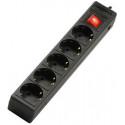 Surge Protector Sven Optima Base, 5 Sockets, 3m, BLACK flame-retardant material
