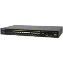 24-port 100Mbps SFP Planet "FGSW-2624SF-EU"+2 Gigabit TP / SFP, Combo Web Smart Switch System Configuration : Web interface Port Configuration :                 Port speed duplex mode selection  Flow Control                             disable / enable Po