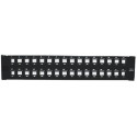 32 port BLANK patch panel cat.5e, metal, suitable, PA6015