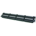 48 port UTP patch panel cat.5e, 1U, PP5-75
