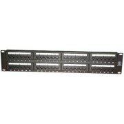 48 ports UTP Cat.5e patch panel, LY-PP5-06