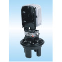 Vertical Fiber Optic Splice Closure (Оптическая муфта), GJS-7005-48