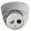 Купольная видеокамера в металическом корпусе HDP-5219IX (600твл, 1/3” SONY Super HADII CCD, 0,01 lux, F3,6мм, ИК подсветка III поколения -25м, WDR, OSD меню)
