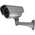 Уличная видеокамера (с ИК подсветкой 60-80м) HDP-5229AY (700твл, 1/3 SONY 960H HAD CCD, 0,001 lux, F8мм, OSD меню, DWDR,  3D-DNR, функция, двойная ИК подсветка III поколения - 80м, с кронштейном)