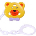 Цепочка с клипсой Мишка  Baby Ono 1220