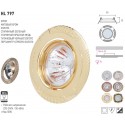 HL797 50W MR16 corp de il. GOLDEN
