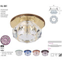 HL801 20W JC G4 corp de il. transparent