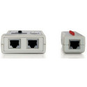Cable Tester for RJ11,RJ12,RJ45&BNC cables, G246A TEST FUNCTION FOR CABLE WITH RJ11,RJ12,RJ45&BNC PLUGS TESTS: CONTINUITY,ASSIGNMENT,PAIRING AND SHIELDING LINE/VOLTAGE DETECTION MAIN DEVICE WITH 2XRJ45,1XBNC FEMALE,REMOTE UNIT WITH 1XRJ45 FEMALE. EVEN ALR