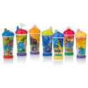 Cana "Magica" cu pai anticurgere din silicon si capacel 330 ml 9641