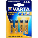 Varta Longlife Extra Alkaline LR03 / AAA 1.5V Blister * 4
