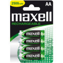 Maxell Battery NI-MH R06/AA 2500mAh Blister*4