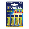 Varta Longlife Accu HR6, AA, 2100mAh Blister*4, NiMH, 56706