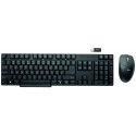 Keyboard & Mouse Trust Wireless Deskset, 2.4GHz, Compact, Mini Receiver, Black
