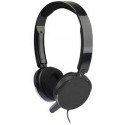 Headphones A4Tech "A4-T-500-2" Black, Microphone, Volume control, cable 2m