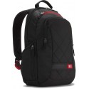 14" NB  backpack - CaseLogic DLBP114K Black Laptop Backpack An integrated laptop compartment holds laptops with screens up to 14.1 inch Also compatible with 13 and 15 inch MacBooks Front pocket of the pack includes an organization panel that stores your c