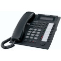 APT Panasonic KX-T7735UA-B, Black Аналоговый системный телефон, совместим с АТС  KX-TEB,TES,TEM и KX-TDA, 3-стр. ЖК-дисп. с подсветкой, поддержка кириллицы, спикерфон, 12 прогр. кнопок c двухцветной индикацией, 12 прогр. кнопок без индикации, разъём для г