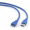 Cable Micro USB3.0, Micro B - AM, 1.8 m, Gembird, CCP-mUSB3-AMBM-6