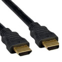 Cable HDMI to HDMI 3.0m  SVEN  male-male, 19m-19m (V1.3), Black 28AWG (круглый), 10,2 Гбит/сек, 100±10 (Ом), позолоченные разъемы и контакты (толщина покрытия -7,2 мкм), посеребренная бескислородная медь высокой очистки, тройное экранирование, Оплетка пол