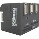 USB 2.0 Hub 4-port + card reader: CF, MS, SD/MMC, XD, T-Flash.  Gembird "UHB-FD1"