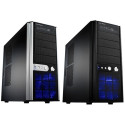 Case CoolerMaster Centurion 5 II, w/o PSU Model: RC-502-KKN1 (black with no window side panel) Expansion Slots : 7 I/O Panel : USB 2.0 x 2 , eSATA x 1 , MIC x 1 , Audio x 1 (supports HD / AC97 audio) Material : Body: Steel Bezel: Aluminum, Mesh and Plasti