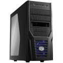Case CoolerMaster Elite 431 Plus, USB 3.0, X-docking, w/o PSU Model: RC-431P-KWN2 Available Color : Full Black Material : Steel Body, (0.5mm/SECC), ABS plastic Dimension (W / H / D) : 192 x 427 x 499 mm Weight : 5.0 kg  M/B Type : ATX /Micro-ATX 5.25" Dri