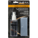 FS5521 Omega freestyle cleaning kit plasma+LCD (120ml spray + microfiber wipe) This microfibre cloth is specially tailored for cleaning LCD monitor delicate surfaces.  Contents: 120ml anti-run, antistatic cleaning gel and fine, lint-free microfiber cleani