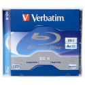 BD-R Blu-Ray 25GB, 4X, 1 Jewel Case, Verbatim, printable