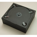 CD Box for 1 CD, Tray Black without cover