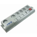 Фильтр импульсных помех Gembird SilverShield (6 розеток, 1.8м, ) metallic SIS