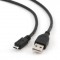 Cable Micro USB2.0, Micro B - AM, 0.5 m, Gembird, CCP-mUSB2-AMBM-0.5M