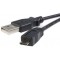 Cable USB2.0 micro CCP-mUSB2-AMBM-6, 1.8 m, Professional series, USB 2.0 A-plug to Micro B-plug, Black
