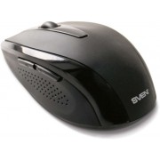 Mouse Wireless SVEN RX-420, 2.4GHz, Laser 800dpi, black, USB, weight 61g
